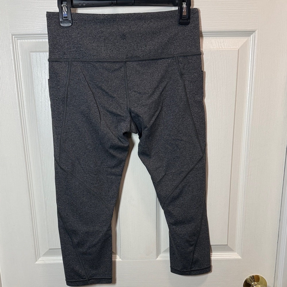 Athleta Salutation Stash Pocket Capri Leggings - Picture 6 of 10